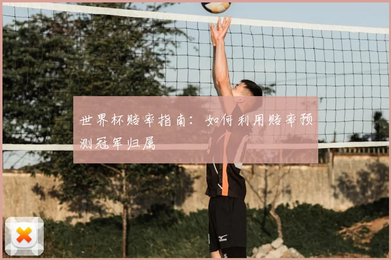 世界杯赔率指南：如何利用赔率预测冠军归属